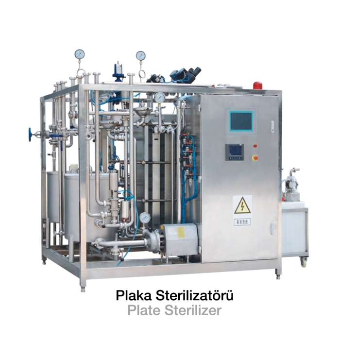 Meyve Suyu Karıştırma ve Sterilizasyon Sistemi